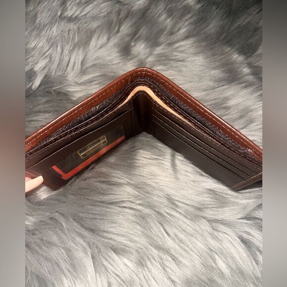 Denileilo Brown faux Leather Wallet - Picture 7 of 10